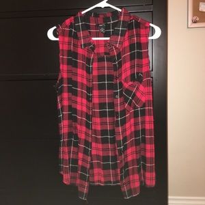 Button Up Red Flannel